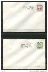 Switzerland 1978  3 Covers with Special Cancel in German  Italian Frence text ab