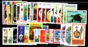 Grenada 31 different mint