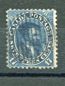 Canada #19  Used F- VF +   Lakeshore Philatelics