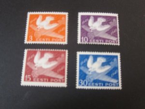 Estonia 1940 Sc 150-53 set MNH