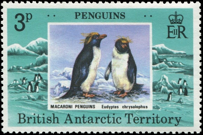 British Antarctic Territory 1979 Sc 72-75 Bird Penguin Macaroni Gentoo CV $20.50