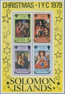 Solomon Islands 1979 SG408 Christmas MS MNH