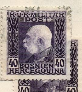 Bosnia Herzegovina 1912 Early Issue Fine Used 40h. 222805