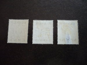 Stamps - Bahrain - Scott# 81,88,104 - Mint Hinged & Used Part Set of 3 Stamps