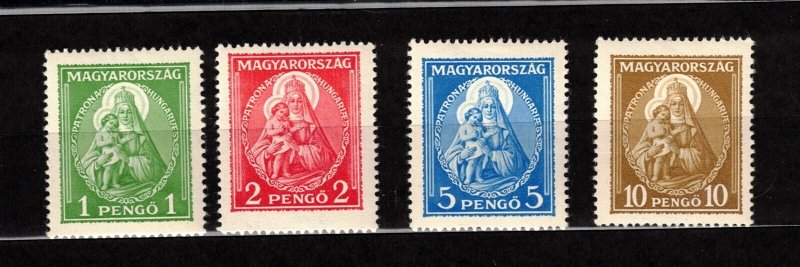 Hungary Sc 462-5 MLH SET issue of 1932 - Madonna HM05