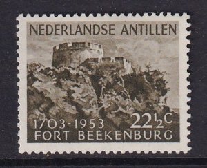 Netherlands Antilles   #230 MH 1953  Fort Beekenburg