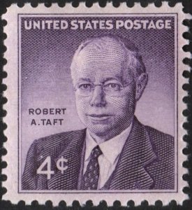SC#1161 4¢ Robert A. Taft Issue  (1960) MNH