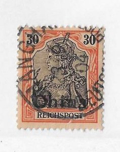 Germany Offices in China  Sc#32 80pf used VF