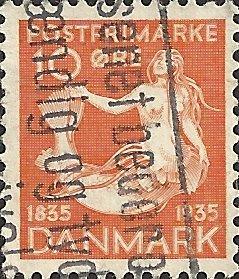 DENMARK -  #248 - Used - SCV-0.25