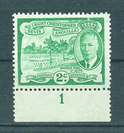 St. Kitts & Nevis sc#108 (3) mh cat value $1.00