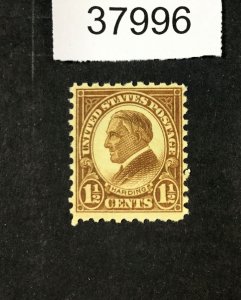 MOMEN: US STAMPS  #582 MINT OG NH LOT #37996