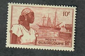 Guadeloupe #189 Mint Hinged Single