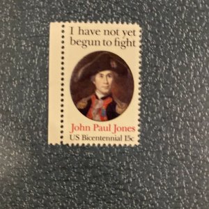 1789B $.15 John Paul Jones perf 12 PFC MINT NEVER HINGED