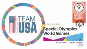 Special Olympics World Games First Day Cover, w/ DCP cancel