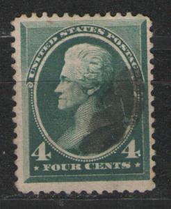 US 1883 Sc# 211 Used VG - solid example