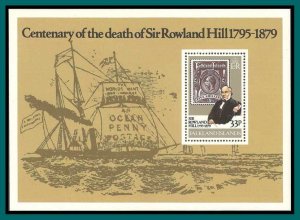 Falkland Islands 1979 Sir Rowland Hill, MS MNH  #294,SGMS367