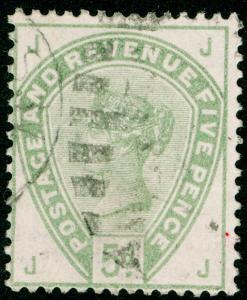 SG193, 5d dull green, USED. Cat £200. JJ