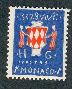 Monaco #315 Mint Hinged single