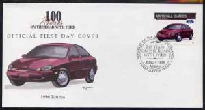 Marshall Islands 1996 Centenary of Ford Cars - 1996 Tauru...