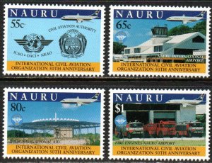Nauru Sc #411-414 MNH