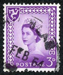 IOM SG2a 3d Deep Lilac on Chalky Paper Fine used cat from 6.50 pounds