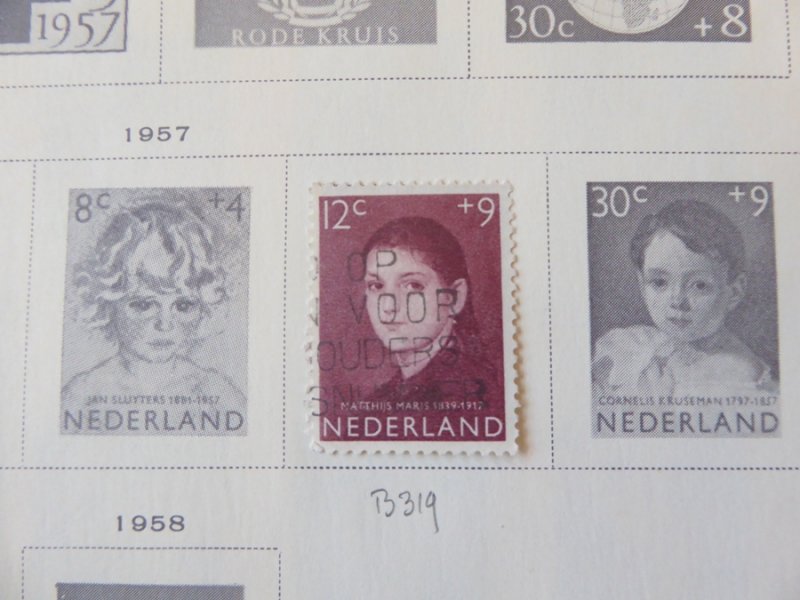 Netherlands 1872-1965 Stamp Collection on Scott International Pages