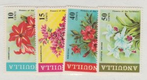 Anguilla Scott #70-73 Stamp  - Mint Set