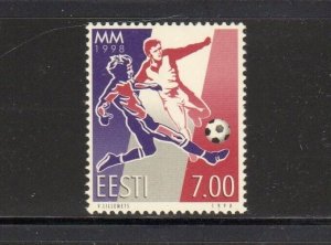 ESTONIA #341 1996 WORLD CUP SOCCER MINT VF NH O.G
