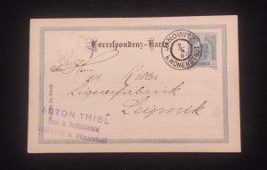 O)  1903 AUSTRIA, ANOWITZ ROMERSTADT, ANTON  THIEL, CIRCULATED