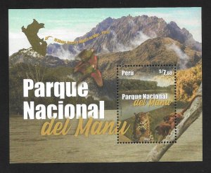 Peru 2023 , Jaguar , Parrot Bird , Monkey , El Manu , MNH