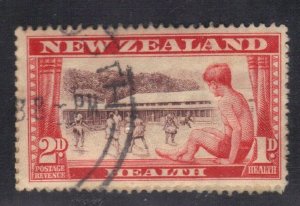 NEW ZEALAND SC# B33 USED 2p+1p 1948