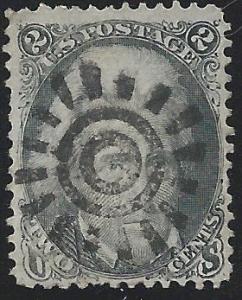 Scott 73, Used, 1861 Issue