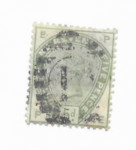 Great Britain #104 F-VF Used Hinge Remnants - Stamp - CAT VALUE $210.00