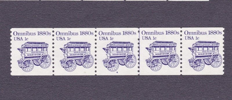 PNC5 1c Omnibus US 1897 MNH LOT (3) Choose Three Different Plate Numbers NOTE