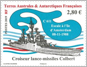 Scott #608 Lance-Missle Cruiser MNH