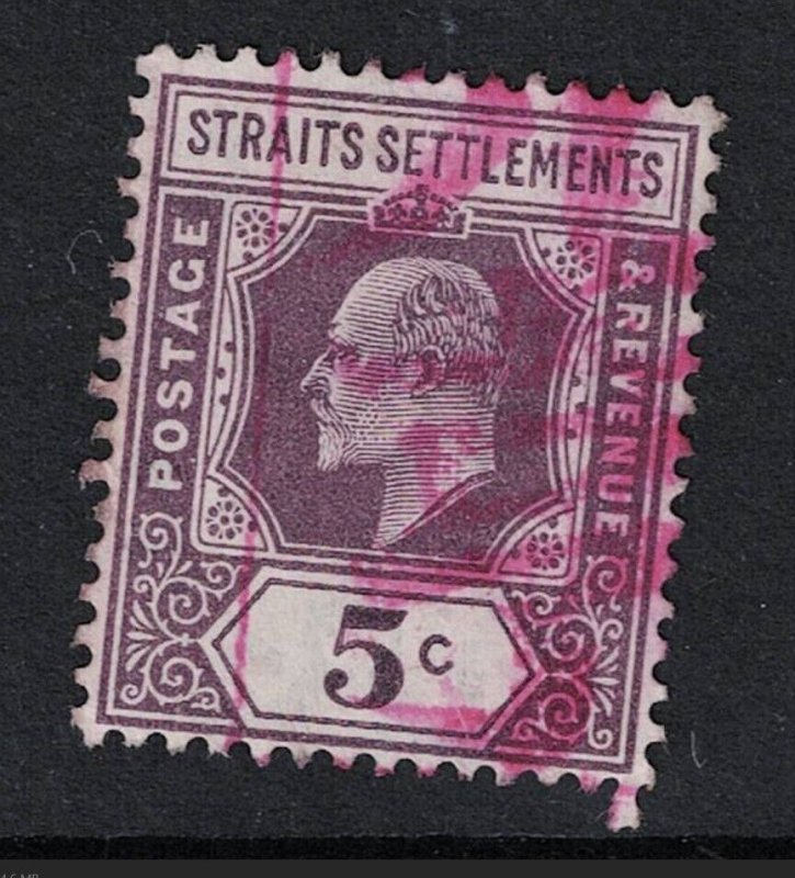 Straits Settlements SG# 130b Used / Chalk Paper - S20349