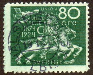 Sweden  Scott  224  Used