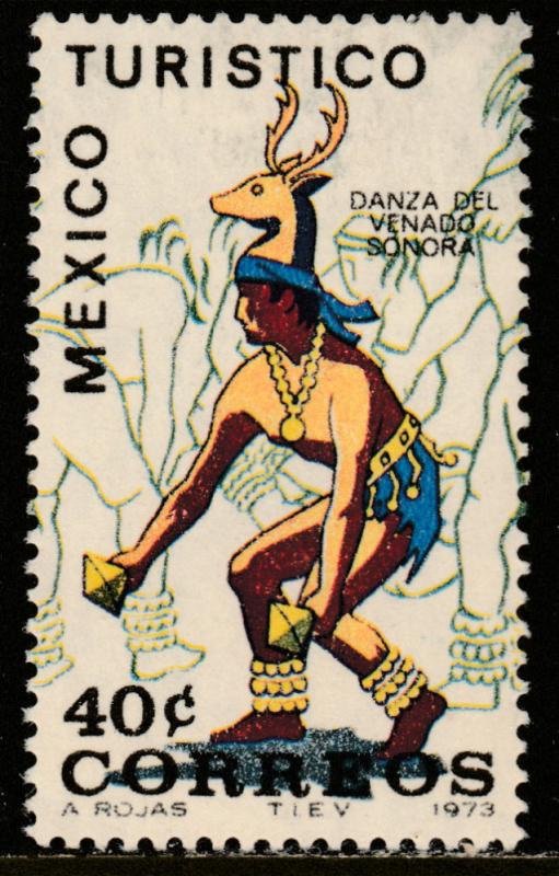 MEXICO 1013, TOURISM PROMOTION, DANCE OF THE DEER, SONORA. MINT NH