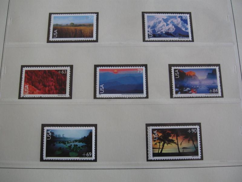 USA Nearly Complete Airmail Collection WITH ZEPPS - Mint & Hinged