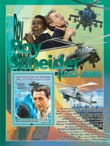 Guinea - Roy Scheider -  Stamp S/S  - 7B-766