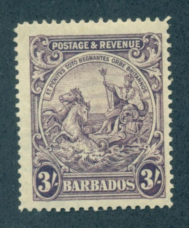 BARBADOS SC# 179 F-VF OG 1925   CV $ 14.00