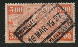Belgium Parcel Post Scott Q160 Used 1923
