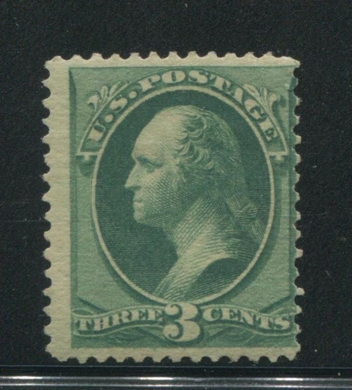 1870 US Stamp #147 3c Mint Never Hinged Average Perf 12. Catalogue Value $200