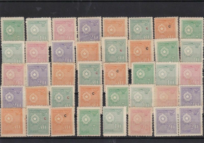 Paraguay 1927 Stamps Ref 14451