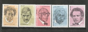 Switzerland #546-550 MNH