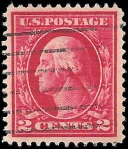 1912 US SC # 406 VF  USED NH ng MICH. CANCEL - VERY SOUND - 