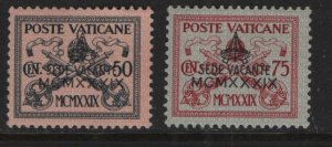 VATICAN CITY, 66-67  MINT HINGED