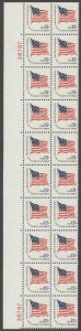 Scott # 1597 - US Block Of 20 - Fort McHenry Flag - MNH - 1978