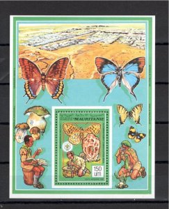 Mauritania 1991 MNH Sc 687 souvenir sheet