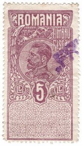 (I.B) Romania Revenue : Duty Stamp 5L